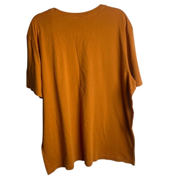Life is Good Men's Xl Crusher T-Shirt Burnt Orange Sketchy RV Camping Casual - Picture 3 of 7